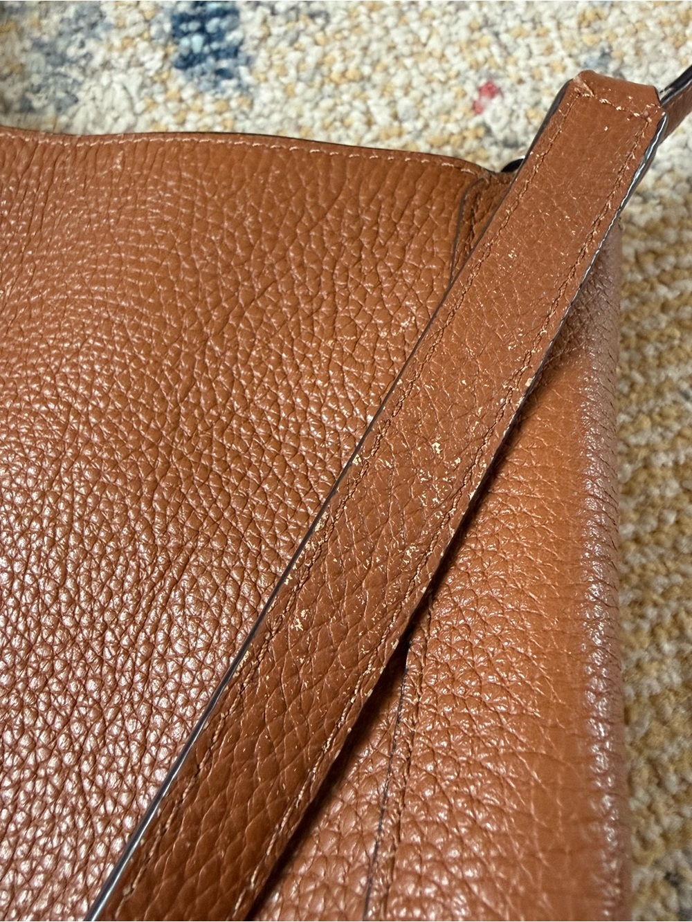 kate spade Pebbled Leather Shoulder Bag - Picture 7 of 9